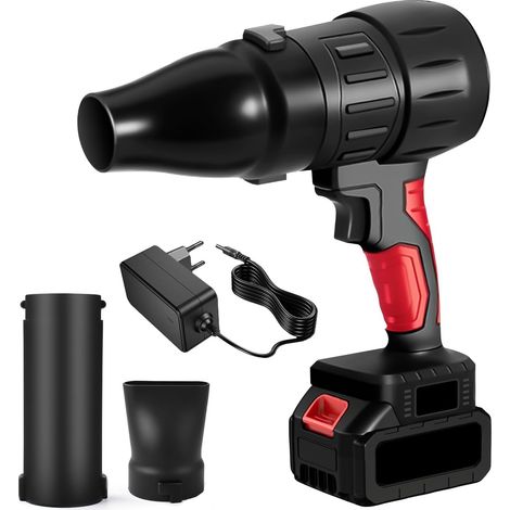 Mini Souffleur sans Fil, 35000 TR/Min Souffleur de Feuilles Portable avec Batterie 1300mAh, pour Voiture, Jardin, Patio (1/5)