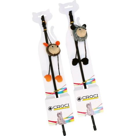 Set 6 pezzi Gioco Gatto Bacchetta con Orso soggetti assortiti.