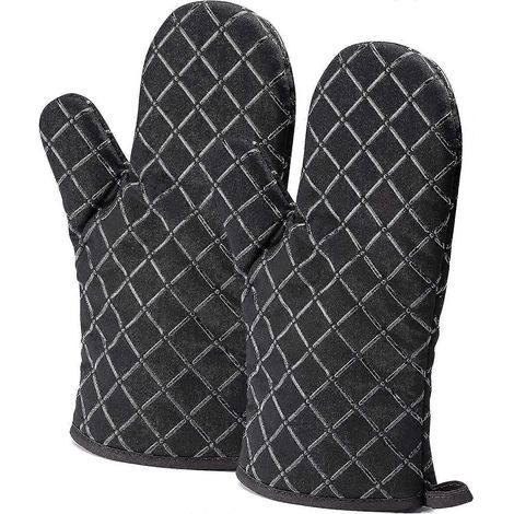 Gants de cuisine, gants de cuisine Mitteous en silicone, gants résistants à la chaleur Mitteous (1/5)