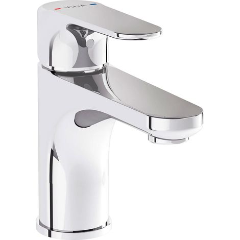 Vitra Root Round Compact Basin Mixer Tap - Chrome (1/3)