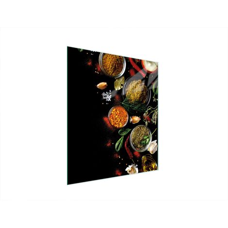 PLANCHE À DÉCOUPER EN VERRE 45x52 ÉPICES (1/5)