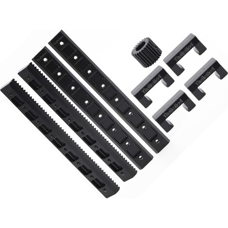 Ensemble d'engrenages dentés en alliage de zinc pour rail coulissant de robot industriel - Pièces détachées pour robot industriel (1/5)