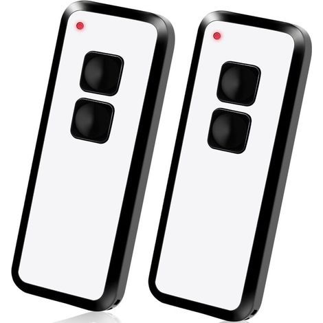2-teilige Garagentor-Fernbedienung für Novoferm Novotron 522, 524, 502 MAX43-2, 512 Mix43-2, kompatibel mit Novoferm Novotron 433,92MHz Tor-Fernbedienung