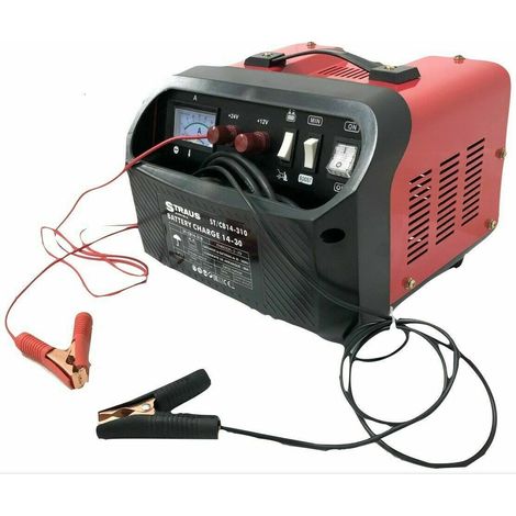 CARICA BATTERIE 12 24V 14-30A AUTO MOTO CAMPER BARCA CARICABATTERIE 310 W 002ST (1/2)