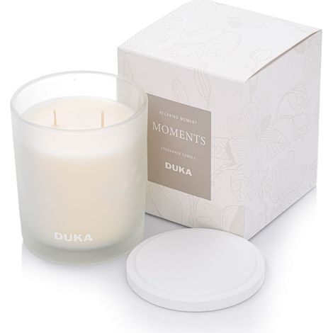 Vela aromática de soja Duka Moments Relaxing Moment, 300 g (1/5)
