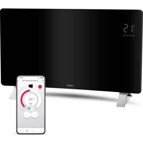 Sencor SCF 4741BK elektrischer Heizkörper schwarz 2400 W (1/5)
