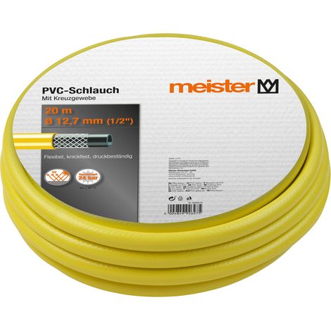 Meister Schlauch Kreuzgewebe, 12,7 mm (1/2 Zoll) - 20 m Länge - Zur Bewässerung kleiner Flächen