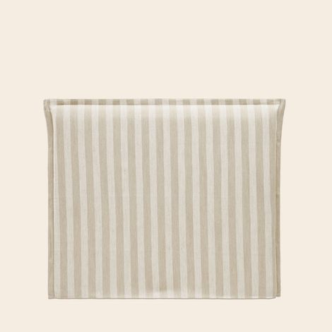 Housse de tête de lit en Jacquard de rayures  FABBIO (1/4)