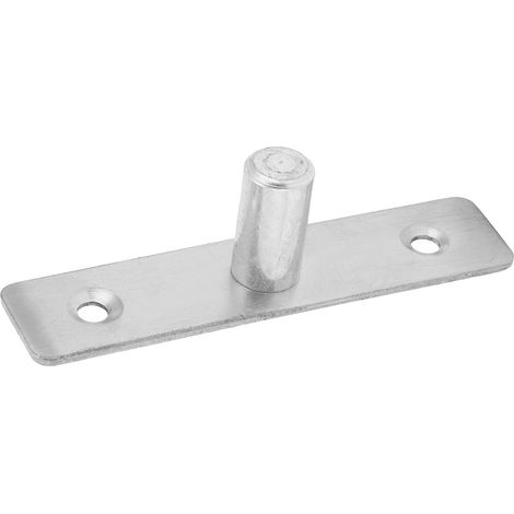 Porte vitrée à charnière supérieure à ressort de plancher sans cadre supérieur pivotant (1/5)