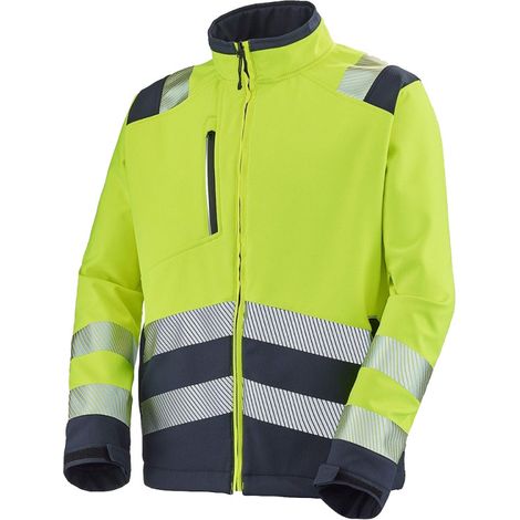 VESTE SOFTSHELL TATRAS JAUNE FLUO/BLEU MARINE 2XL (1/3)