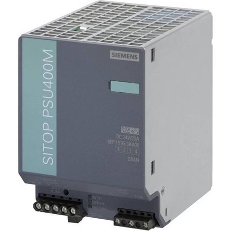 [GEBRAUCHT] B-Ware Siemens SITOP PSU400M 24V 20A Hutschienen Netzteil Netzgerät 480W (1/2)