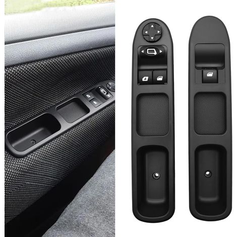 2 Pcs 6554QC Leve Vitre 207, Côté Conducteur 207, Commande Leve Vitre Pour 207 Citroen C3 6554QC, 6 broches 6490HQ 6554HJ Interrupteur Commande de Leve Vitre pour 207 (1/5)