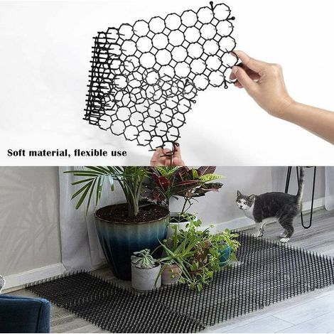 Geformt wie ein langer, 49 cm langer Anti-Katzen-Dornennagel, Haussofa-Anti-Katzen-Kletter-Isolierung Katzen-Leserabweiser Anti-Katzen-Dornenmatte (1/5)