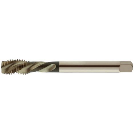 Macho de roscar de roscar mecánico para agujero ciego, rosca métrica a izquierda - izquierda, sin revestimiento, DIN 376 B, rosca M12, paso 1,75 mm, longitud. total : 110 mm, cola Ø 9,0 mm (1/5)
