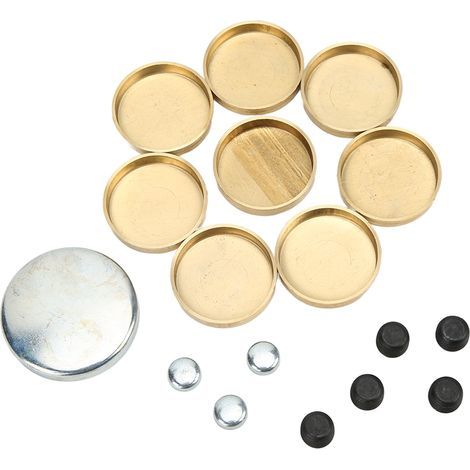 Komplettes Set aus Messing-Metallgel-/Kork-Expansionsstopfen für Chevrolet Small Block 283 305 327 350