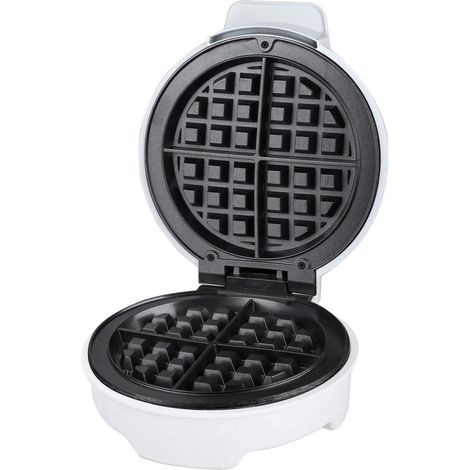 Waffeleisen "Northam" mit rutschfester Oberfläche (1000W 230V) IP20 283x283mm Farbe Schwarz und Weiß