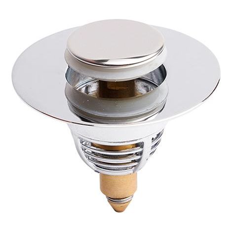 TAPPO LAVANDINO UNIVERSALE METALLO C/FILTRO MAURER Ø6CM