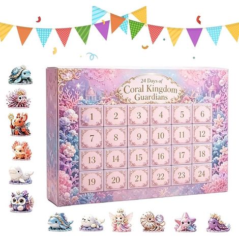 2D-Acryl-Adventskalender-Countdown-Dekoration (1/5)