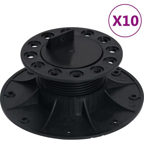 Pieds de terrasse réglables 10 pcs 60-88 mm (1/5)