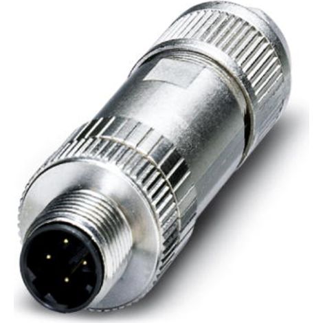 Phoenix Contact 1543223 Sensor-/Aktor-Datensteckverbinder M12 Stecker, gerade  Polzahl Sensoren: 4 1