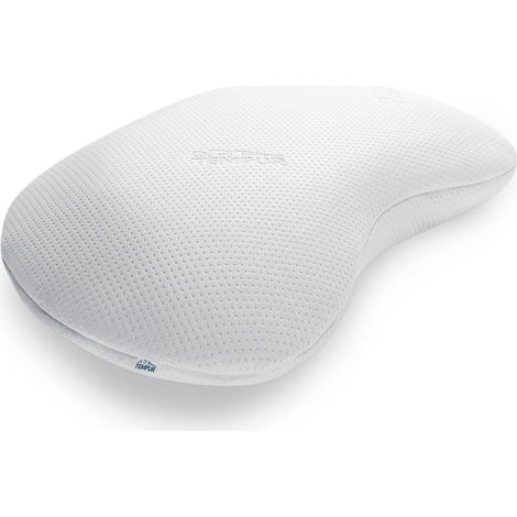 TEMPUR Sonata cuscino in memory foam, cuscino ergonomico di sostegno al collo per chi dorme sulla schiena e sul fianco, sensazione rigido, M (61 x 40 x 11 cm) (1/5)