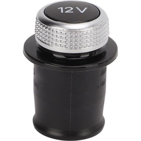 Capuchon de Protection pour Allume-cigare de Voiture 4H0919311, 12V Chromé pour Prise D'allume-cigare de Voiture A3 A4 A6 A7 A8 (1/5)