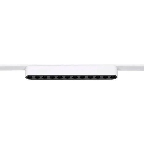 Foco carril SNOW SLIM 252mm 48V, 12W, 24º, UGR16, blanco, Blanco cálido (1/4)