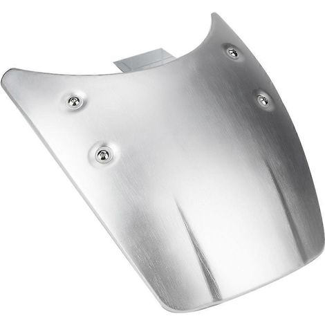 Pare-brise aluminium moto pour BMW R nine T 2014-2017, écran de protection argenté, pièces moto personnalisées. (1/4)