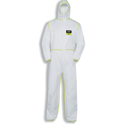 UVEX 9844914 EINWEG-OVERALL, WEIß, XXXL (1/2)