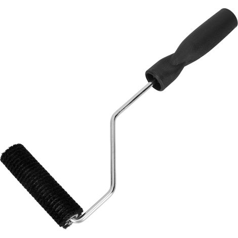 Rouleau en fibre de verre portable pour baignoire, outil de rouleau à poils pour la stratification de résine, rouleau à bulles pour fenêtre, baignoire, porte C (1/5)