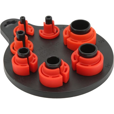 Ortviai Outil de déconnexion rapide pour lignes de climatisation et carburant – 7 tailles (1/4″ à 7/8″), en ABS renforcé (1/5)