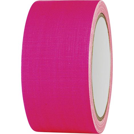 TOOLCRAFT 80FL5025PC 80FL5025PC Gewebeklebeband 80FL5025PC Neonpink (L x B) 25 m x 50 mm 1 St. (1/2)