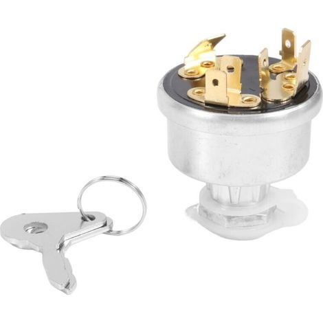 Contacteur d'Allumage Universel pour Tracteur Compatible avec Lucas 35670 (1/4)