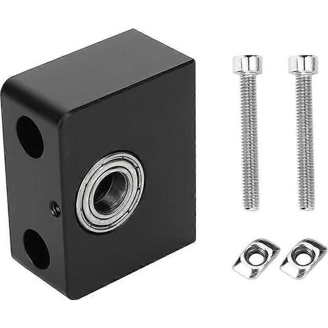 Z-Achsen-Lagerhalterung mit Schraube, 3D-Druckerzubehör, Aluminiumlegierung, klein, tragbar