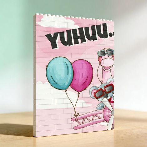 Cadre photo romantique, cadeau pour anniversaire (1/5)