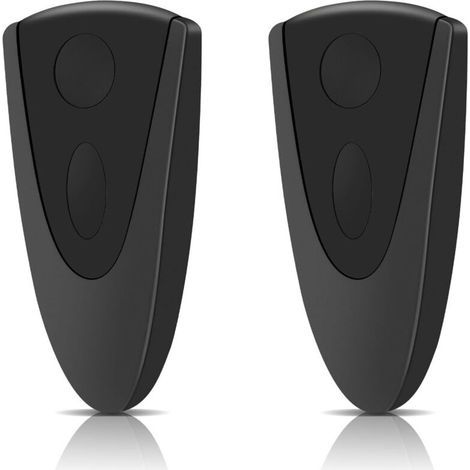 Replacement for Novoferm Novotron 502/504/512/514 handheld transmitter, 433.92 MHz 2-channel garage door opener, compatible with Novoferm 502 MAX43-2, Novotron 512 MIX43-2 and Tormatic (1/5)