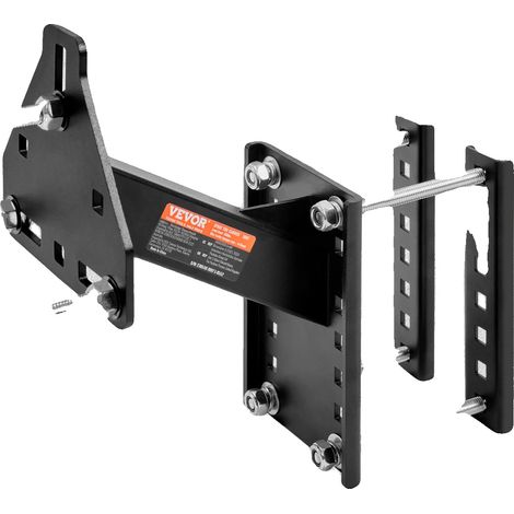 Support de roue de secours, s'adapte à plusieurs motifs de roues, construction en acier durable, 160lbs (1/2)