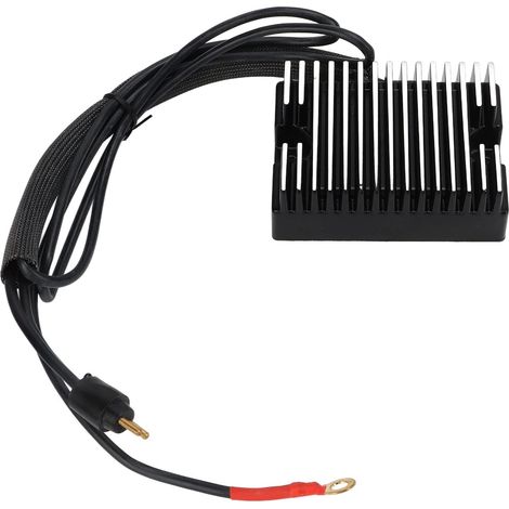 Redresseur de Régulateur de Tension, Redresseur de Moto 74523 91 de Tension de Moto en Alliage d'aluminium ABS pour XLH 883 Deluxe 1986-1991 (1/5)