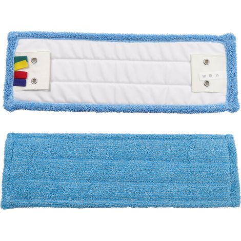 Frange Micro Bleu Languette 40Cm - Guialto