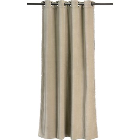 VIVARAISE - Rideau d'intérieur Vivaraise LIN - 100% Coton Épais - 135 x 280 cm (1/3)