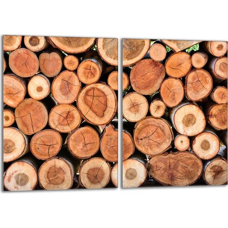 Piastra protettiva in vetro per stufa 2x40x52 Legna (1/5)