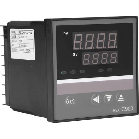 Régulateur de température PID REX-C900FK02-VxAN, régulateur de température intelligent pour incubateur 220 V CA (1/5)