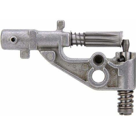 Green Mobility-Huiler de Pompe à Huile pour tronçonneuse Poignée Ergonomique adaptée aux pièces de tronçonneuse Husqvarna 340 345 350 351 353 346 Argent (1/5)