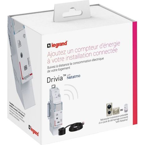 contatore di energia Legrand drivia with netatmo 80a modulare