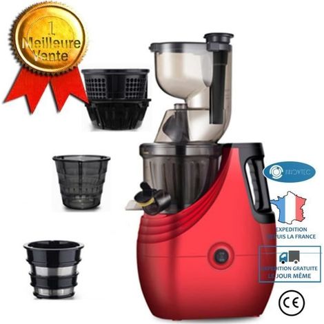 Extracteur de jus électronique multifonctionnel automatique, séparation du jus des déchets végétaux et de la pulpe des fruits INNOVTEC (1/3)