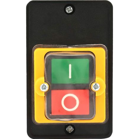 Interrupteur de commande étanche KA0-5H interrupteur à bouton-poussoir marche/arrêt AC 220V/380V 10A interrupteur à bouton-poussoir avec Base