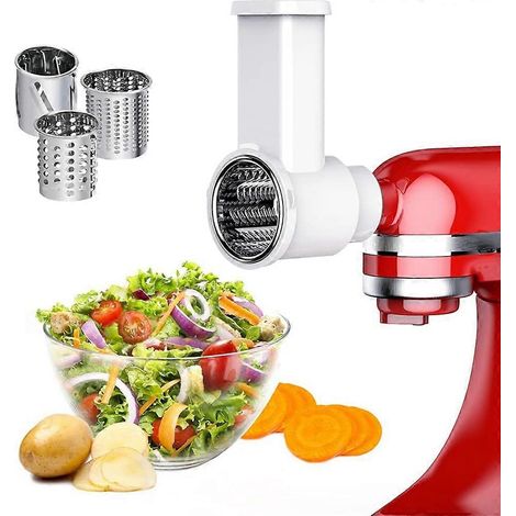 Gemüseschneider für Mixer, mit Reinigungsbürste