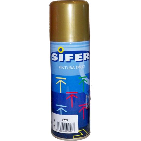 Sifer glänzende Acryl-Email-Sprühfarbe, 200 ml, Gold