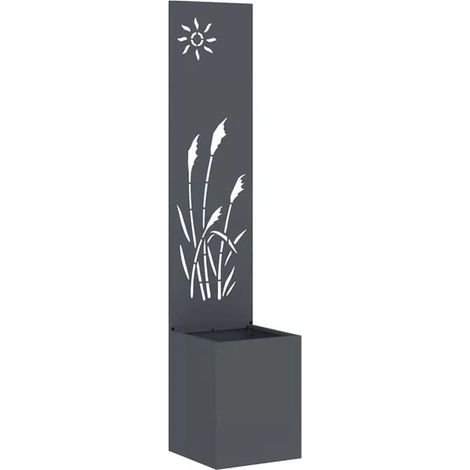 Paravent de jardin anthracite, 32 x 150 cm (1/5)