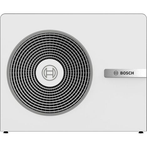 Bosch Mono-Außeneinheit CS8800iAW 13 O-T 13kW, Heizleistung 5,4kW bei A7/W35, R290, 400V 3-phasig, Weiß